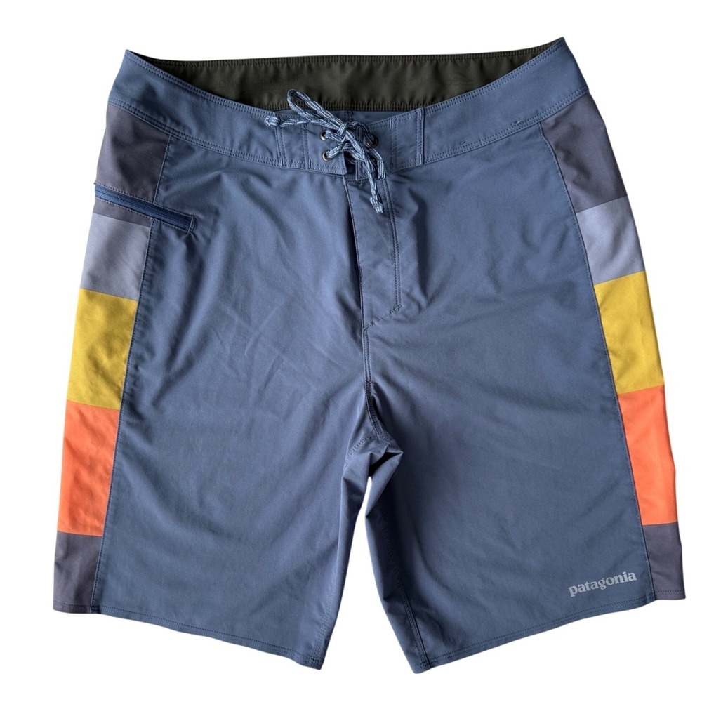PATAGONIA Men's Hydropeak SP Boardshorts - 19", Swim Trunks, Size 30